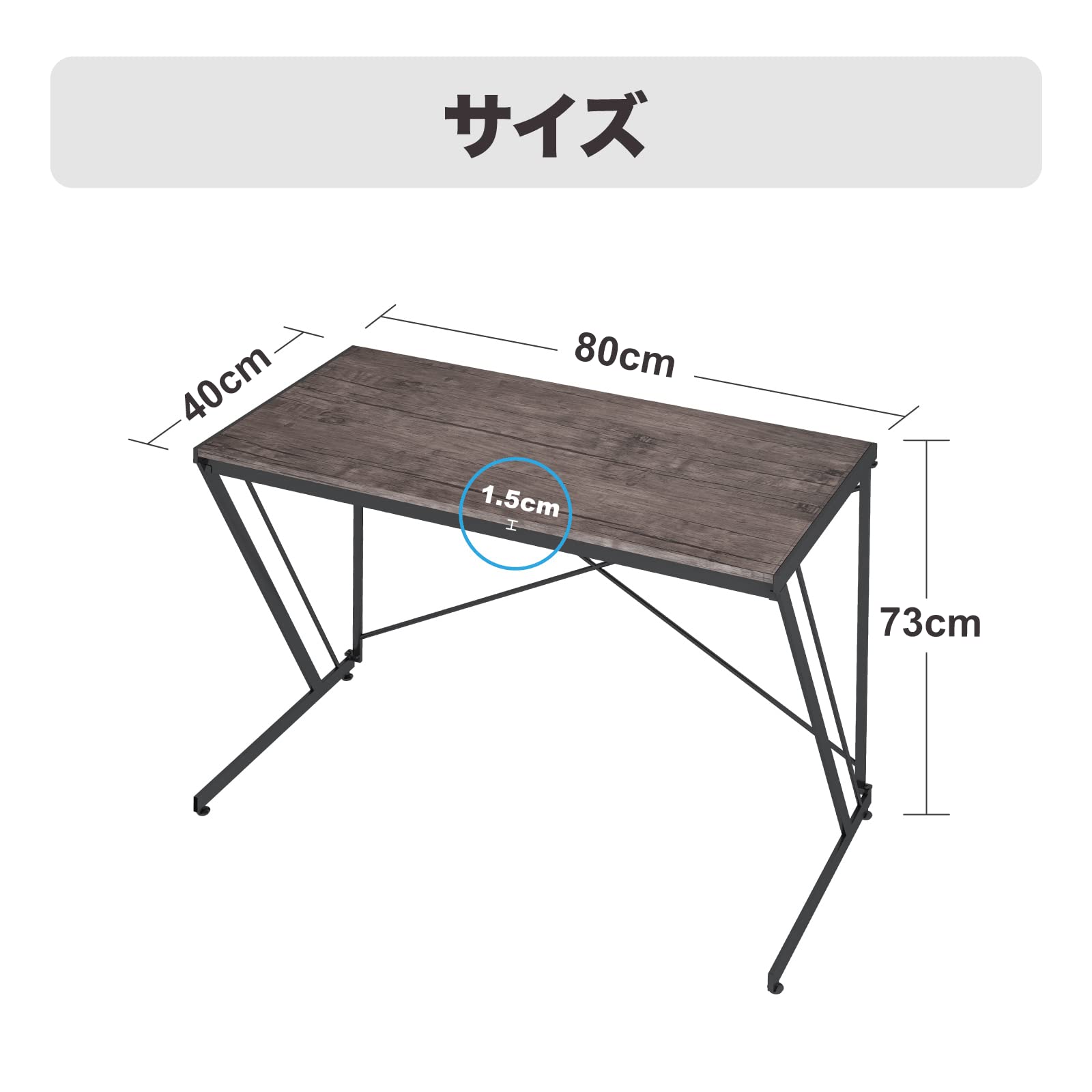 Amazon | 【HUGOW】パソコンデスク ゲーミングテーブル シンプルワーク